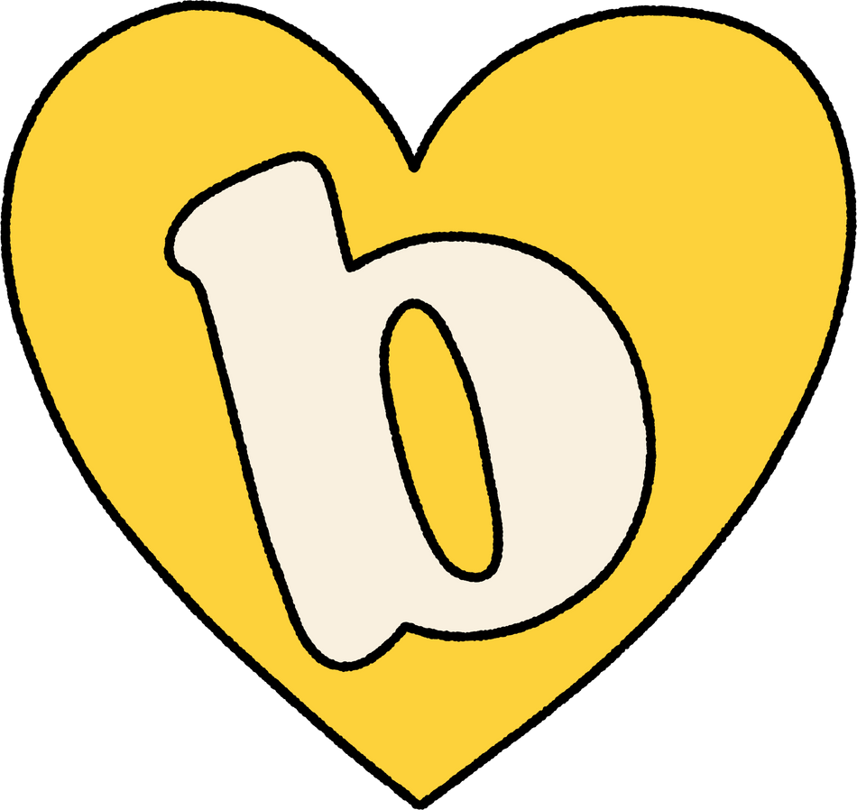 Ransom note letter alphabet lowercase B